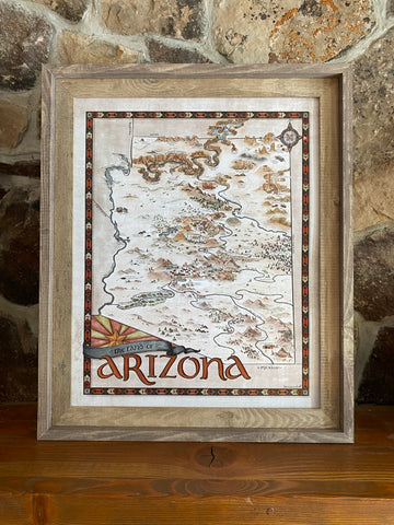Arizona Fantasy Map