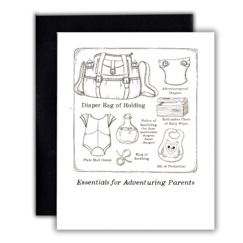 New Baby Congratulations - Supplies for Adventuring Parents