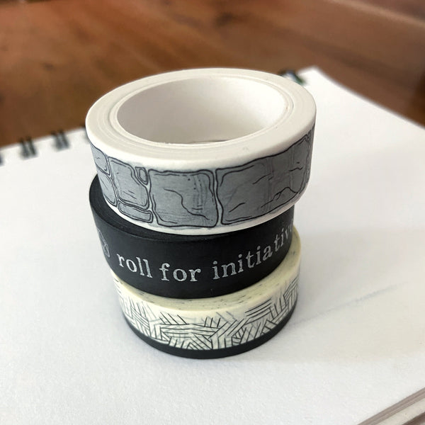 Dungeon Crawler Washi Tape - Instant Dungeon Creator - for world builders, RPG, D&D, fantasy lovers and more!