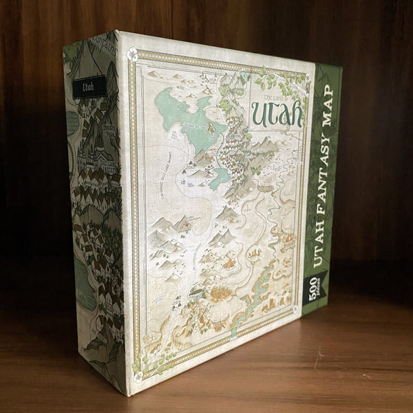 Utah Fantasy Map Puzzle