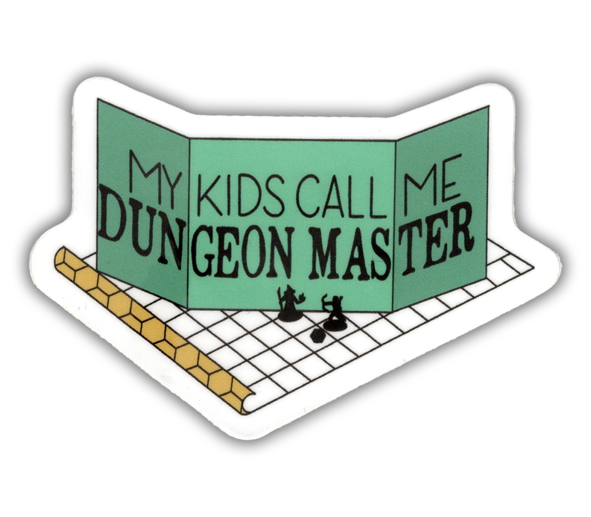 My Kids Call Me Dungeon Master - D&D vinyl sticker - waterproof, UV-proof