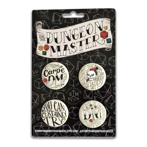 Dungeon Master Button Collection