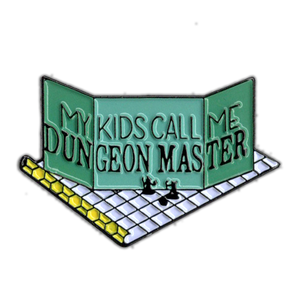 My Kids Call Me Dungeon Master - D&D/RPG enamel pin